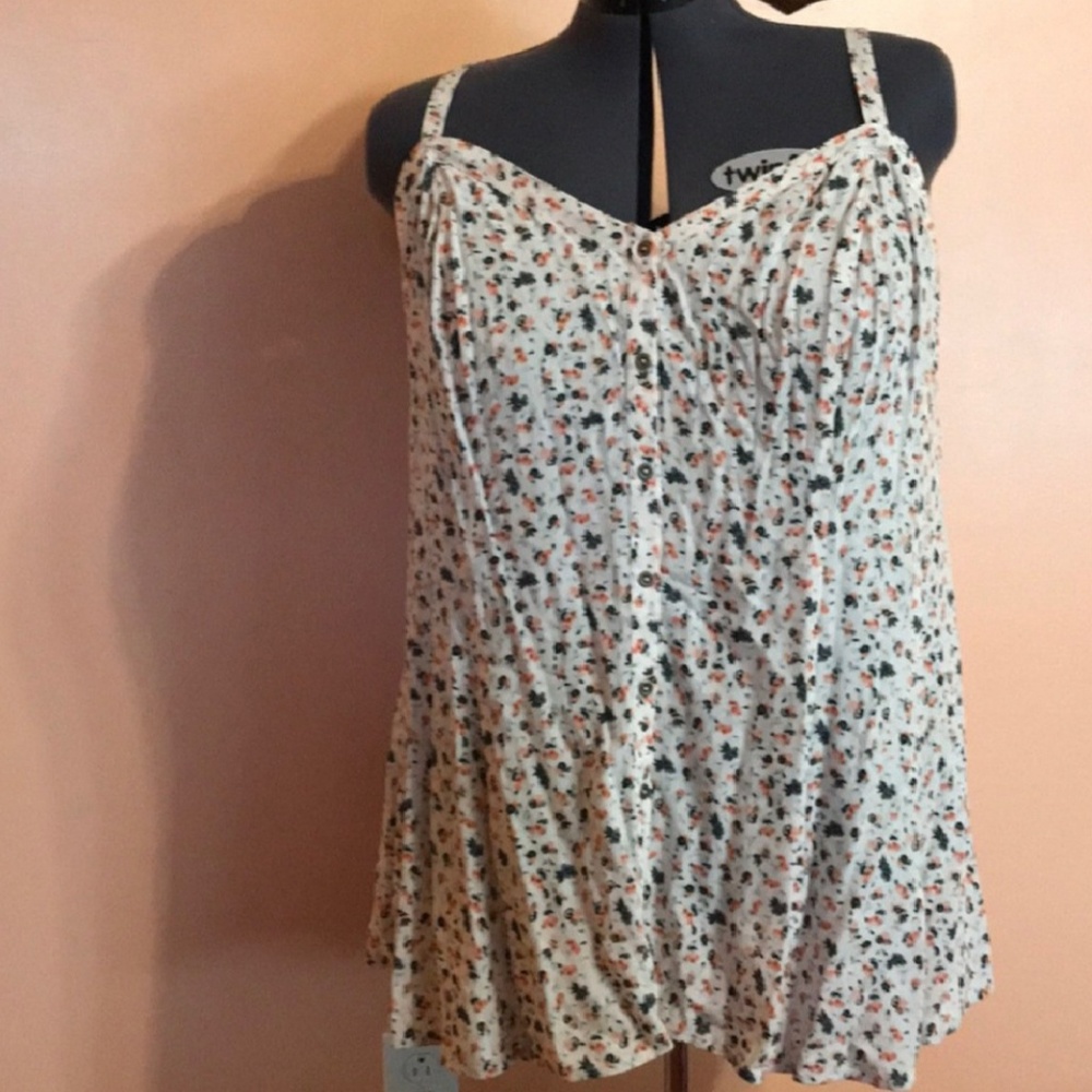 Tunic length tank top